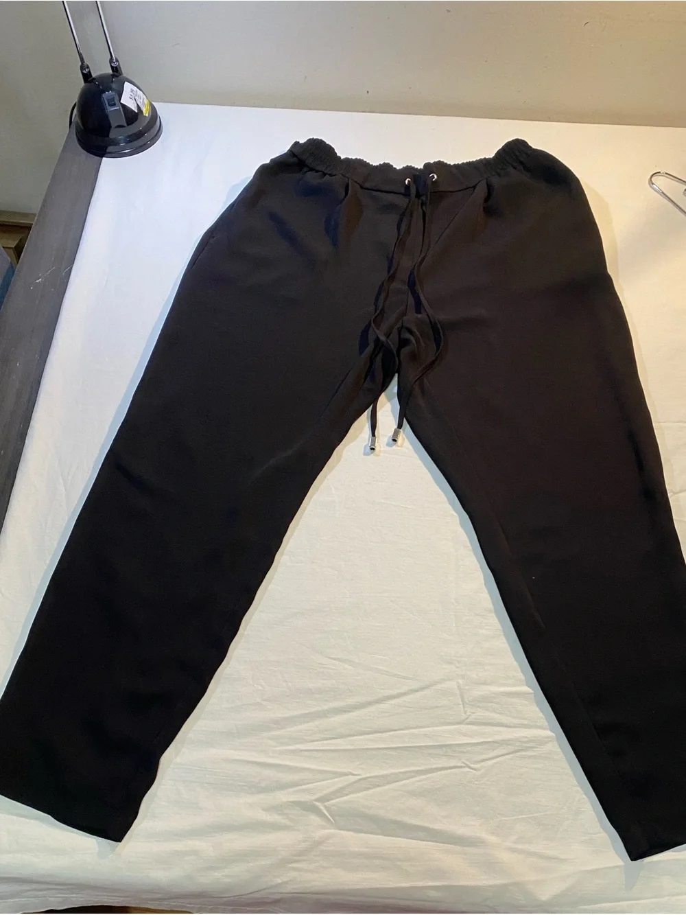 Black Women's Pull-On Jogger Pants - Picture 2 of 10